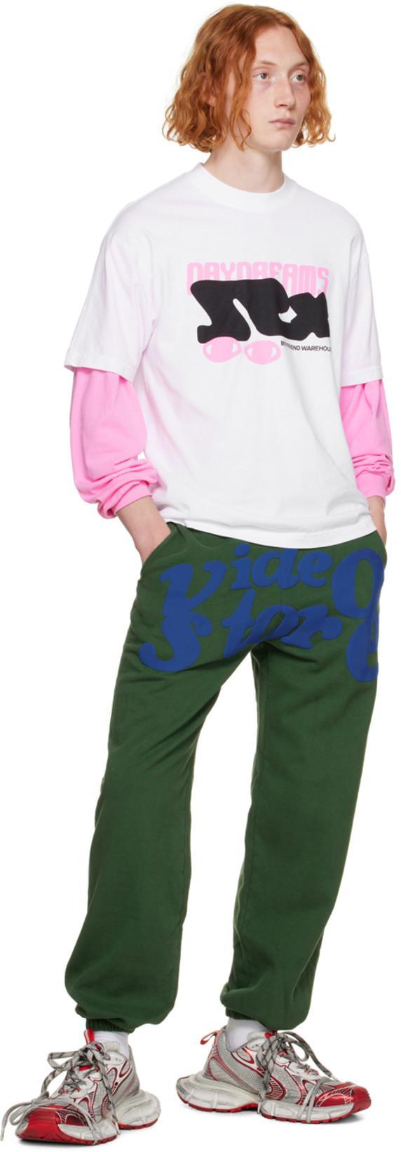 BALENCIAGA 3xl Distressed Mesh And Rubber Sneakers In White