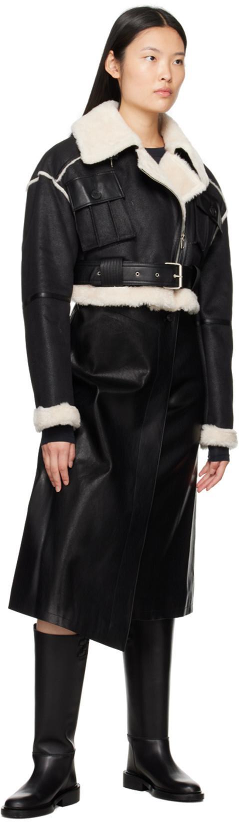 HEREU Anella High Leather Boot In Black