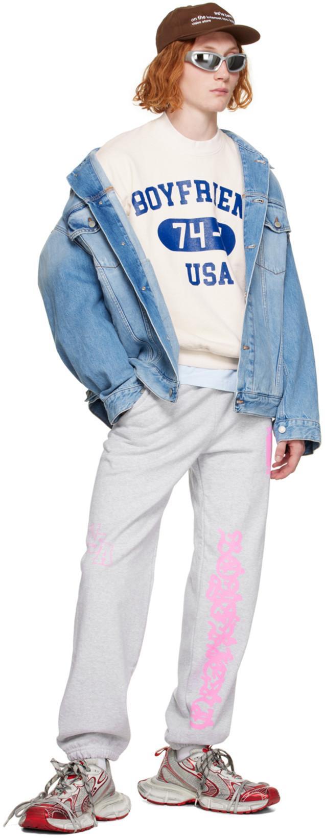 BALENCIAGA 3xl Distressed Mesh And Rubber Sneakers In White