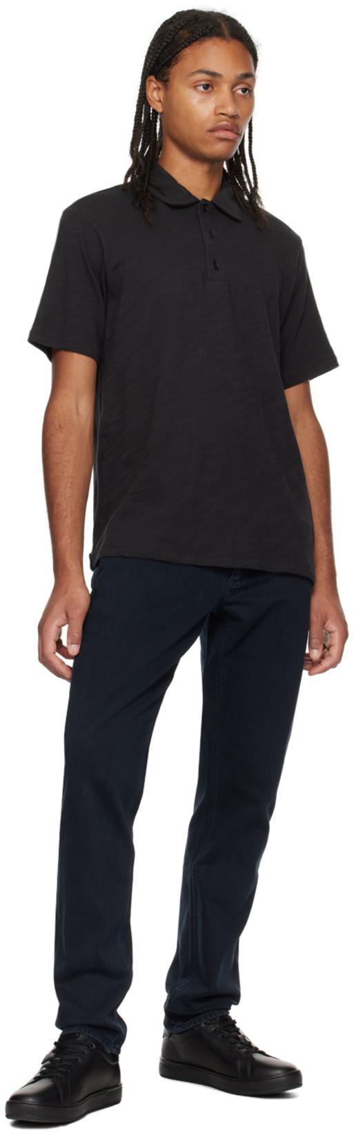RAG & BONE Classic Flame Polo In Black