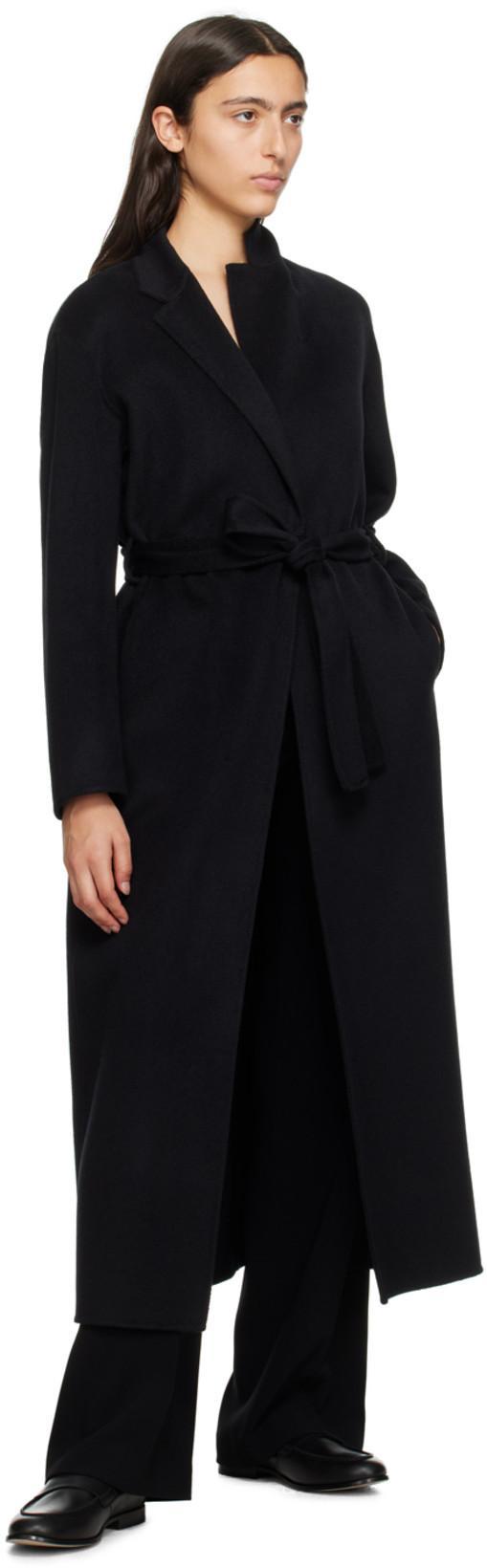 FILIPPA K Alexa Wool-cashmere Blend Long Coat In Blau