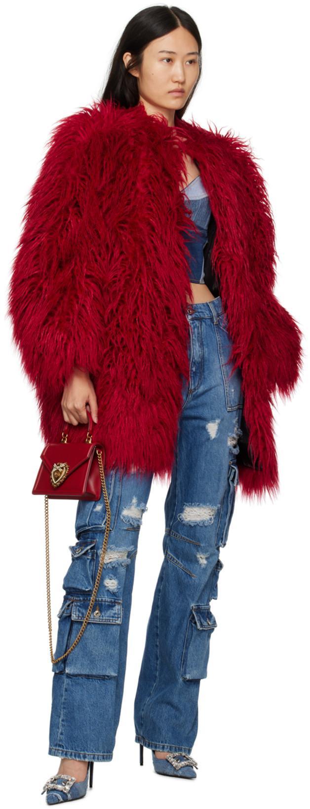 DOLCE & GABBANA Distressed High-rise Straight Jeans In S9001 Variante Abbin