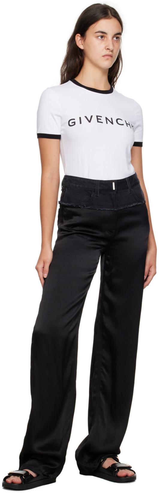 GIVENCHY 4g Adjustable Slingback Sandal In Black