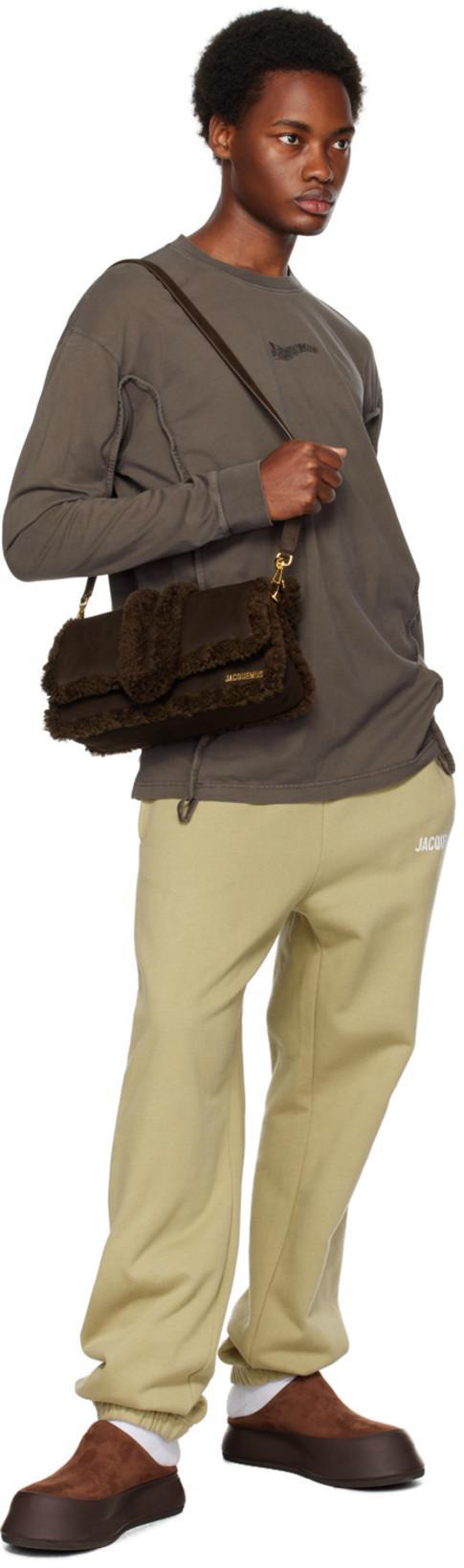 JACQUEMUS Brown Le Chouchou 'le T-shirt Camargue' Long Sleeve T-shirt In 881 Dark Brown 1