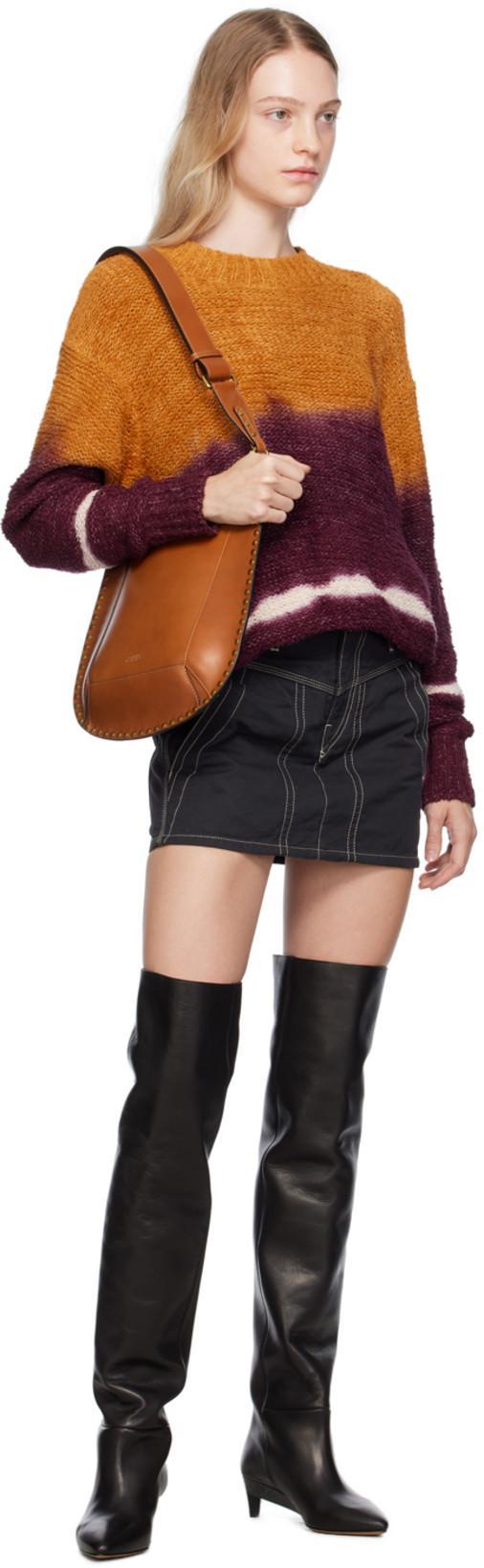 ISABEL MARANT Brown Oskan Bag In 50co Cognac