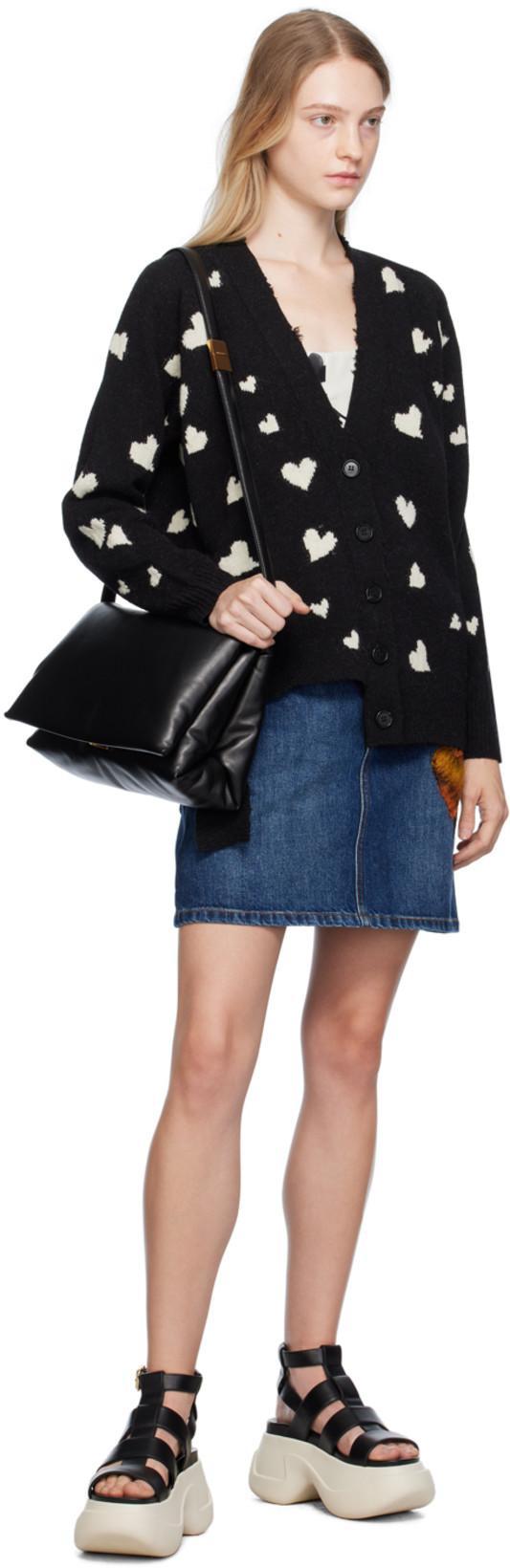 MARNI Black Gladiator Platform Sandals In 00n99 Black