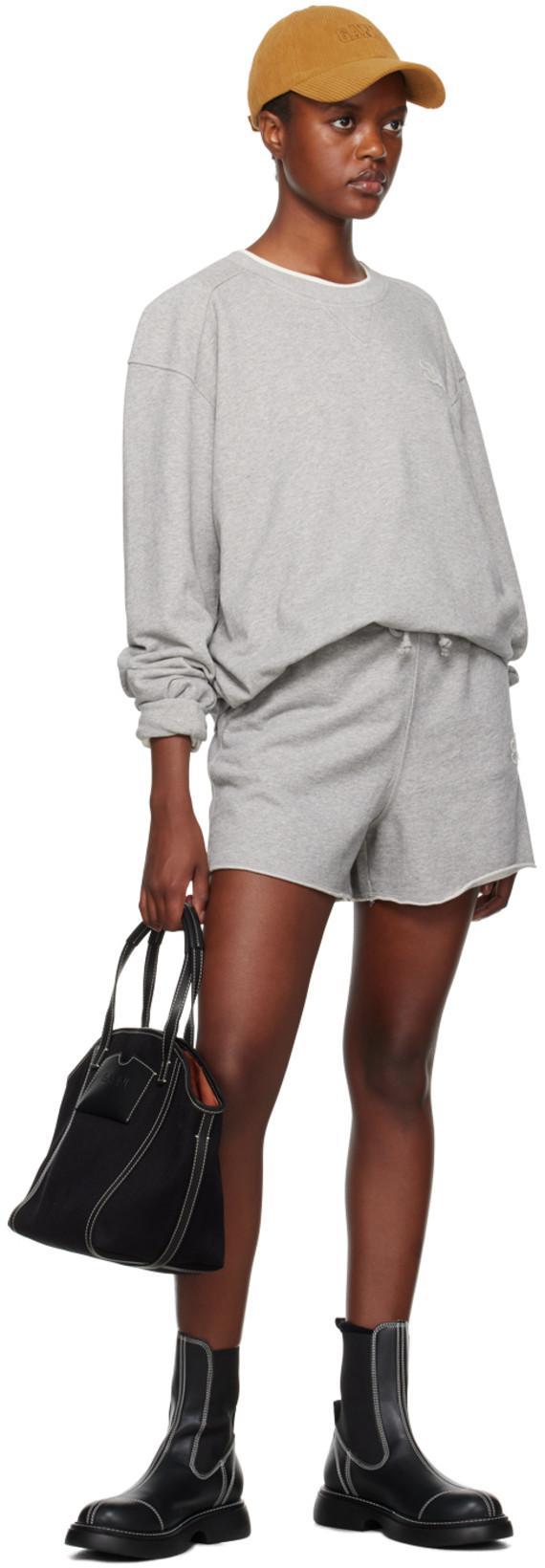 GANNI Woman Ankle Boots Black Size 7 Synthetic Fibers