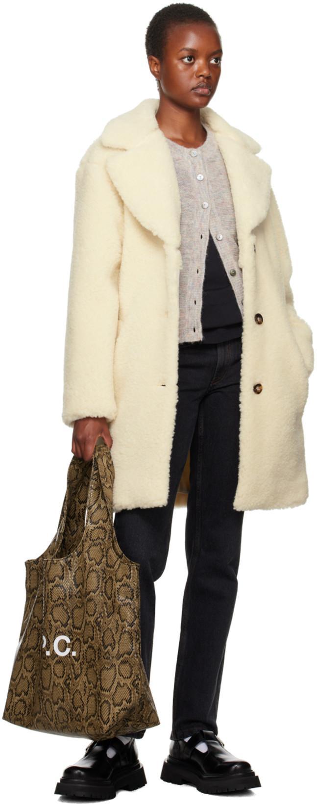 APC A.p.c. Raymond T Shirt With Embroidered Logo In Black