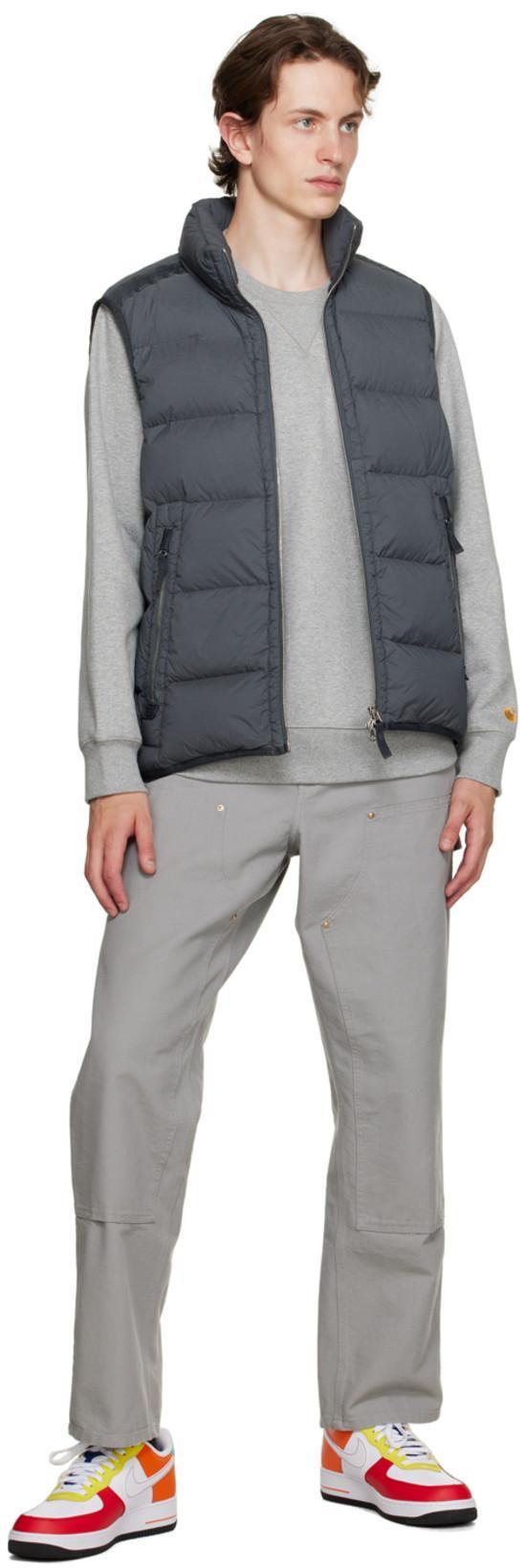 CARHARTT Single Knee Pant Sonyc Silver In Cotton In Grey