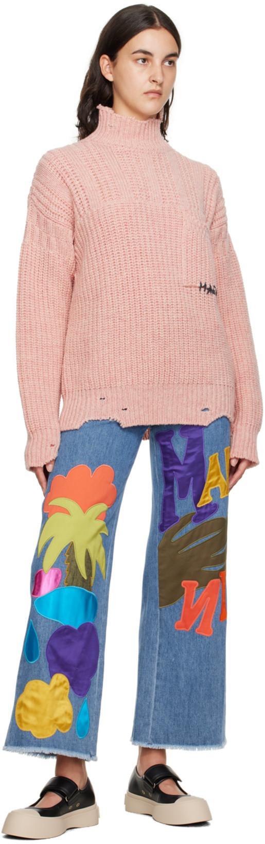 MARNI Mary Jane Sneakers In Black