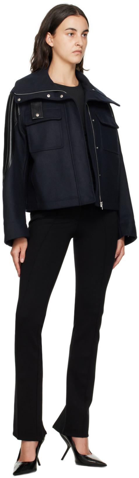 HELMUT LANG Black Twisted T-shirt In Black - 001