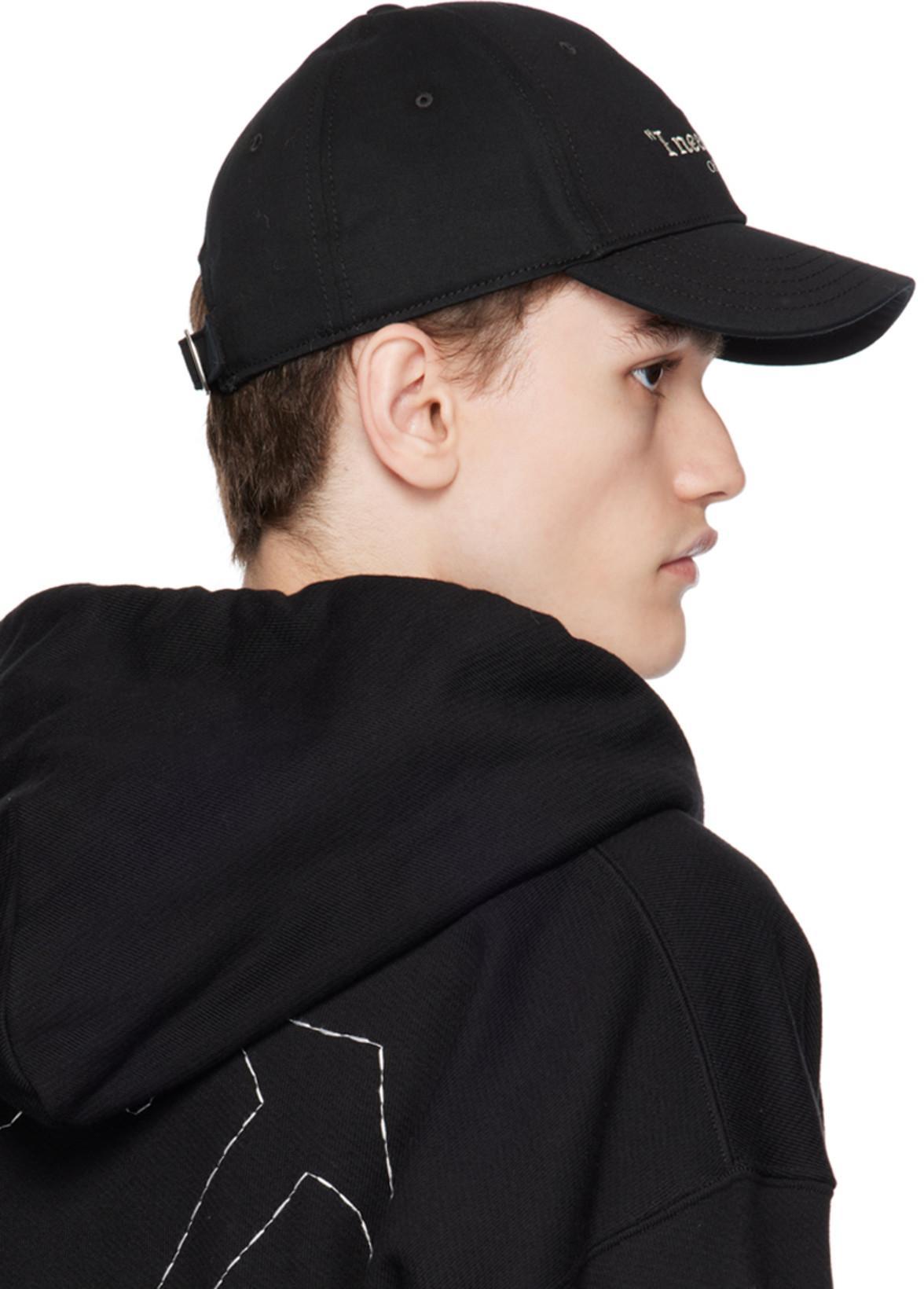 OFF-WHITE Off White™ Black Caravaggio Mery Print Hoodie