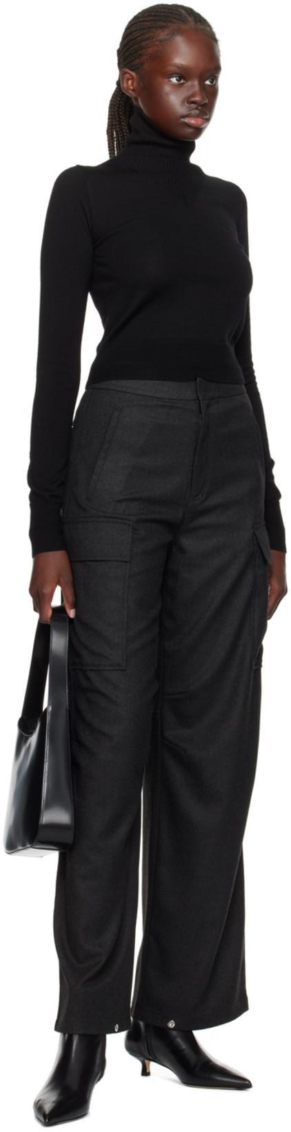 AEYDE 50mm Pointed-toe Ankle Boots In Black