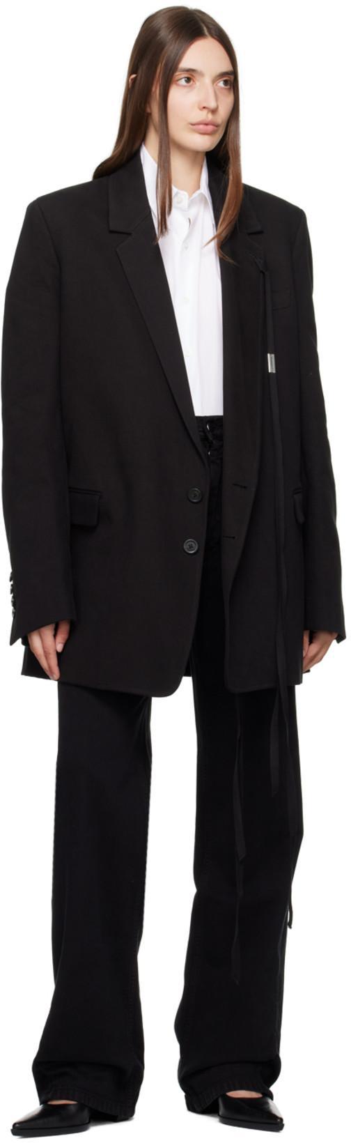 ANN DEMEULEMEESTER Claire 5-pockets Comfort Trousers Faded Denim In Rojo