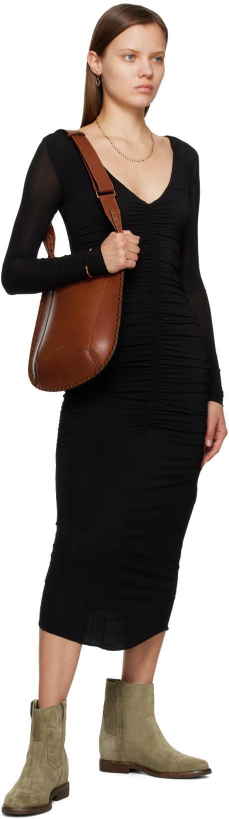 ISABEL MARANT Casablanca Beaded Necklace In 01bk Black