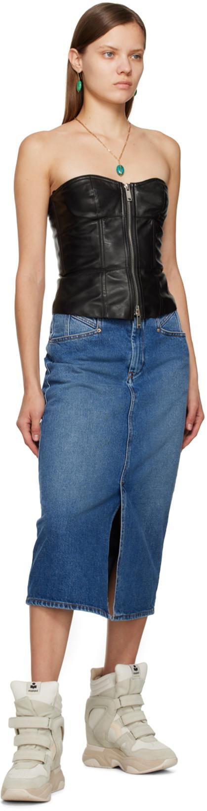 ISABEL MARANT Balskee High-top Wedge Sneakers In Neutral