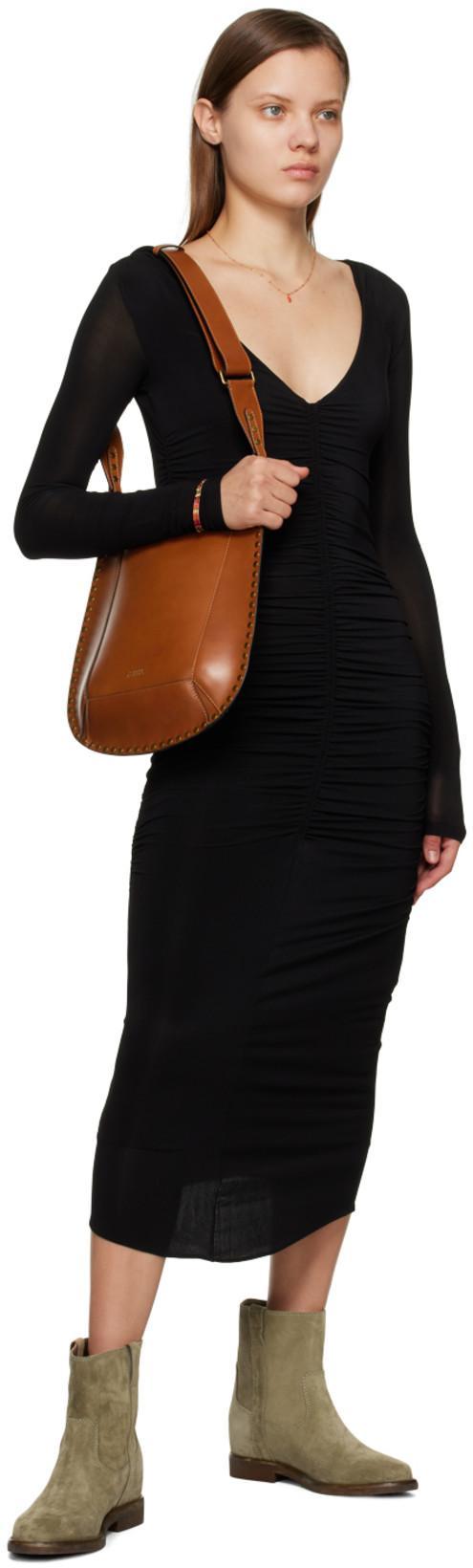 ISABEL MARANT Brown Oskan Bag In 50co Cognac