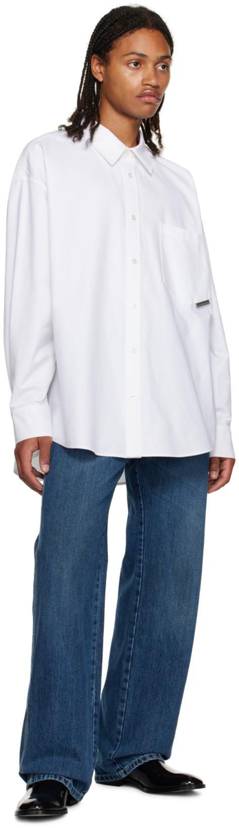 ALEXANDER MCQUEEN Alexander Mc Queen Workwear Denim Jeans In Blue