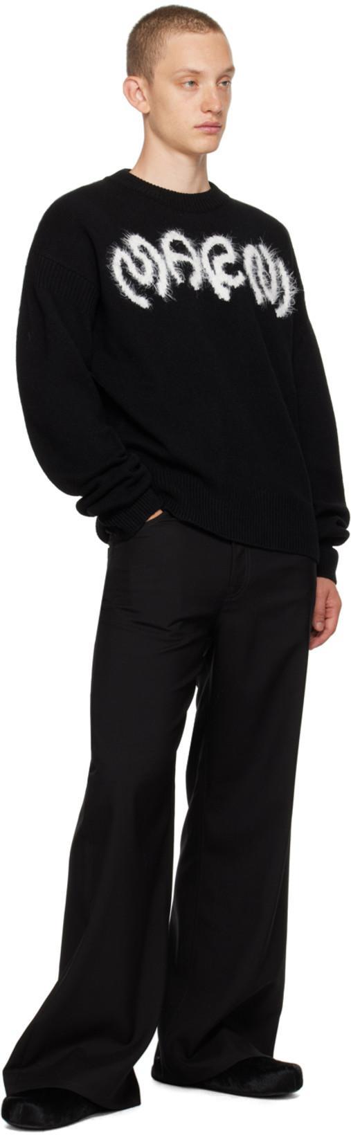 MARNI Fussbet Fur Mules In Black