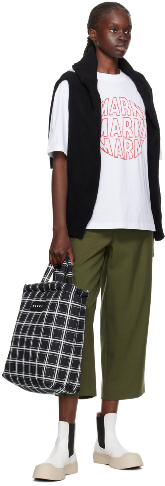 MARNI Women's Pablo Chelsea Boots In White