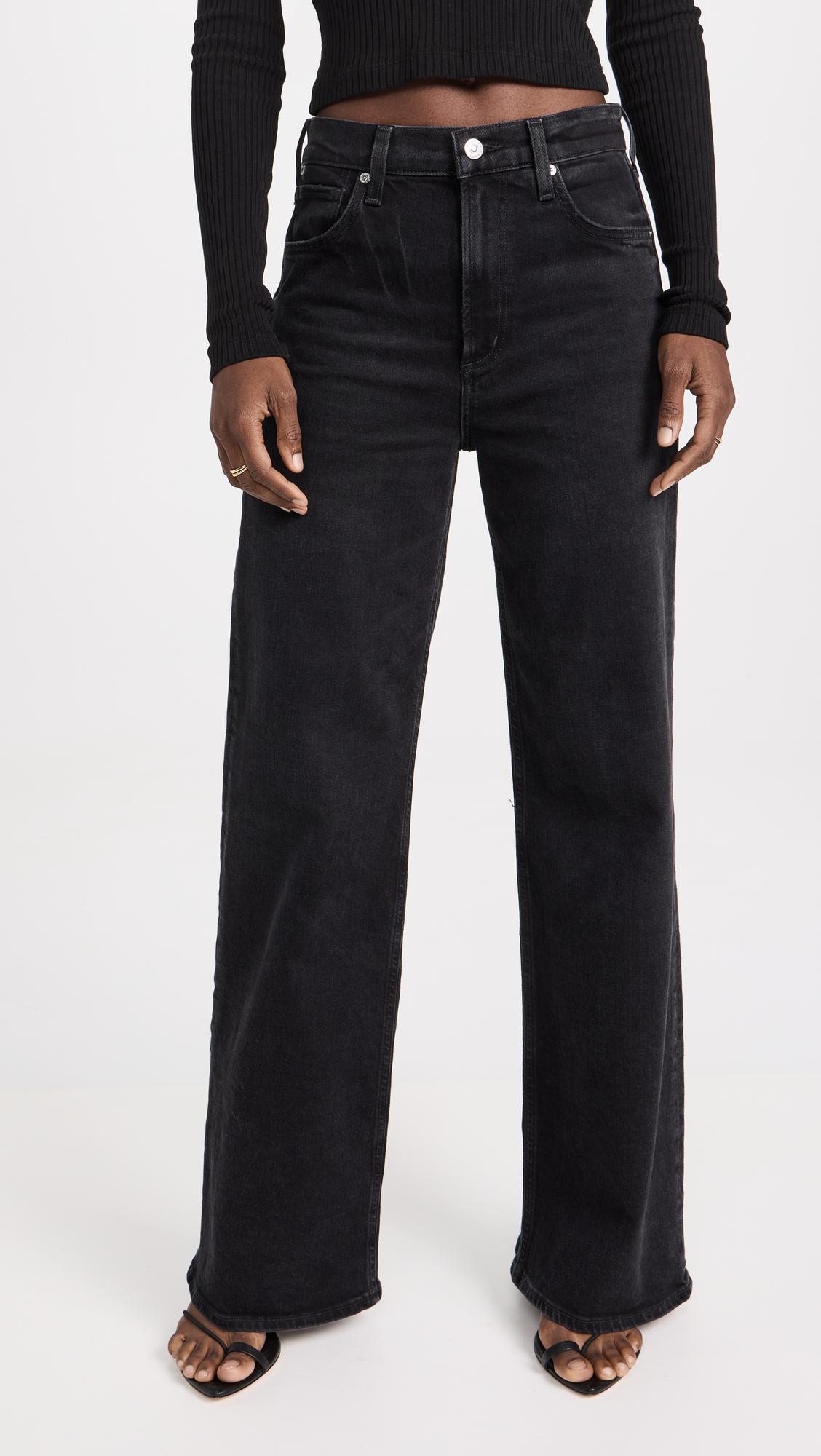 CITIZEN OF HUMANITY Citizens Of Humanity Annina Straight Leg Jeans In Black
