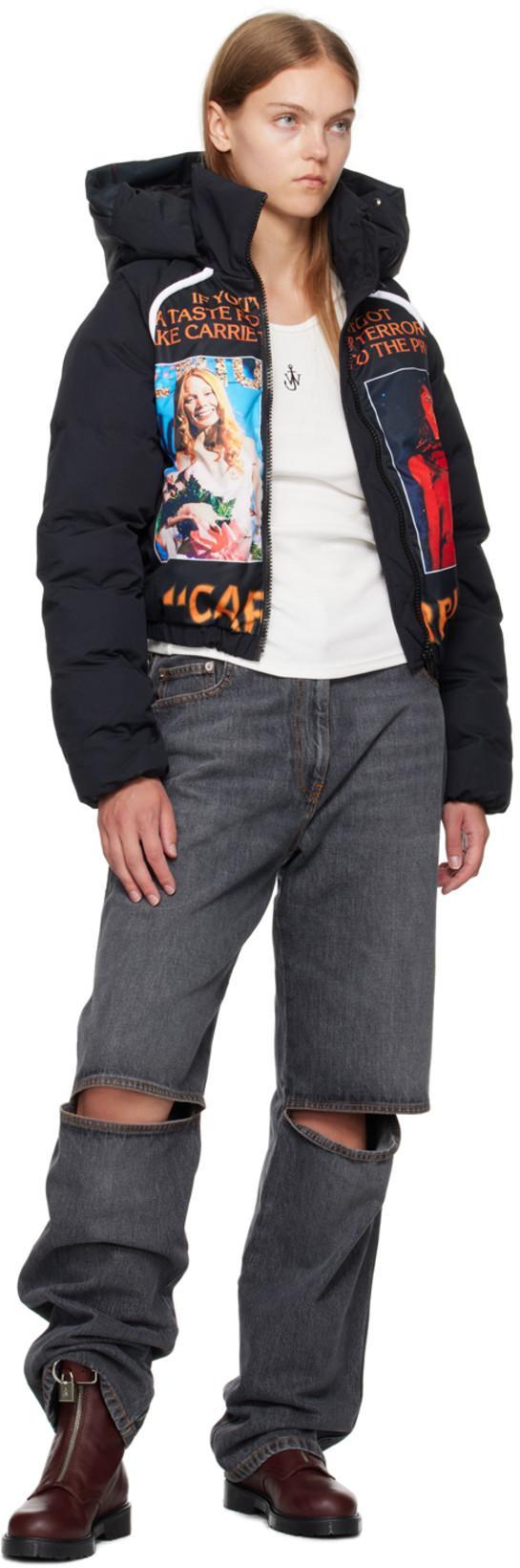 JW ANDERSON J. W. Anderson Anchor Fitted Ribbed Tank Top In White