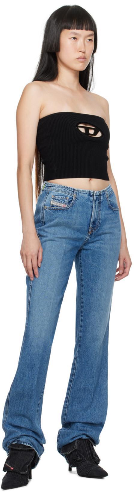 DIESEL Clarksvillex Sleeveless Top In Nero