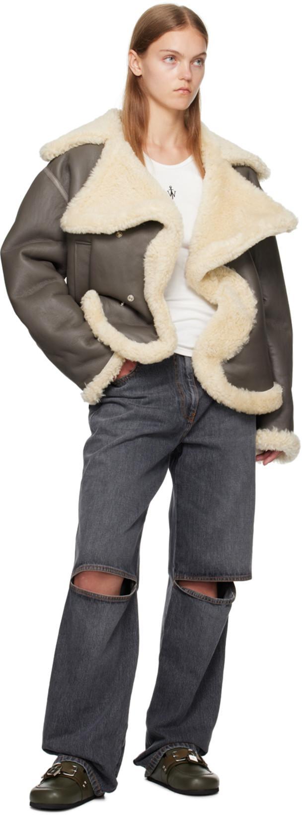 JW ANDERSON J. W. Anderson Anchor Fitted Ribbed Tank Top In White