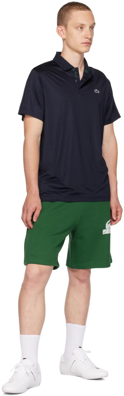 LACOSTE Slim Fit Core Polo In Navy