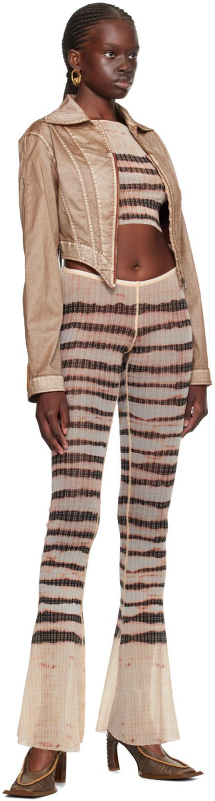 JEAN PAUL GAULTIER Brown Knwls Edition Jacket