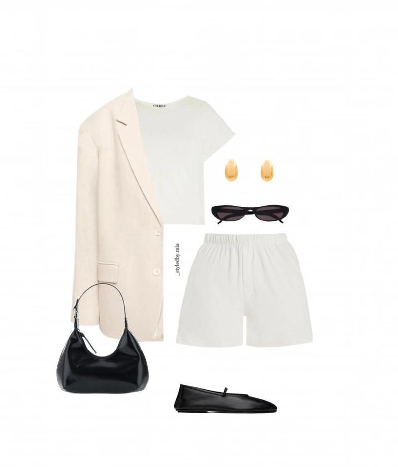 THE ROW 10mm Elastic Ballet Leather Flats In Black