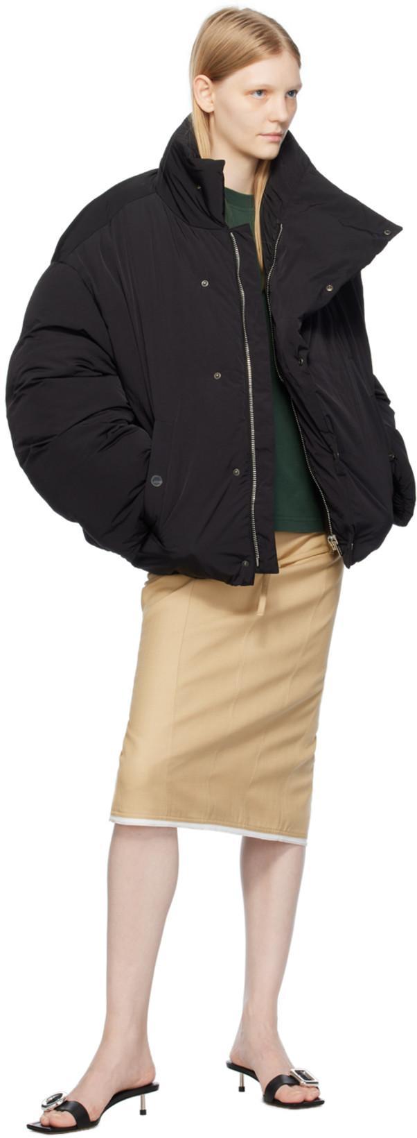 JACQUEMUS La Jupe Caraco Pencil Skirt In Nude