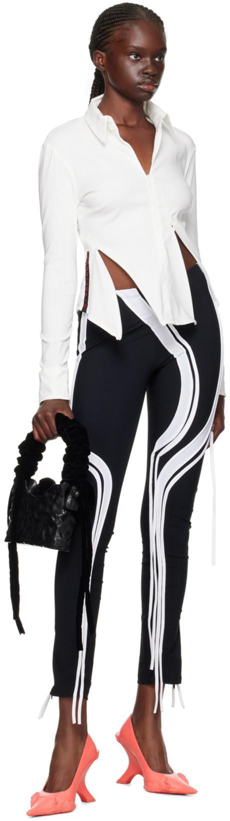 OTTOLINGER Strappy Leggings In Black