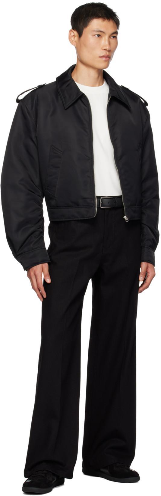 ZEGNA Black Informale Belt In Ner Black