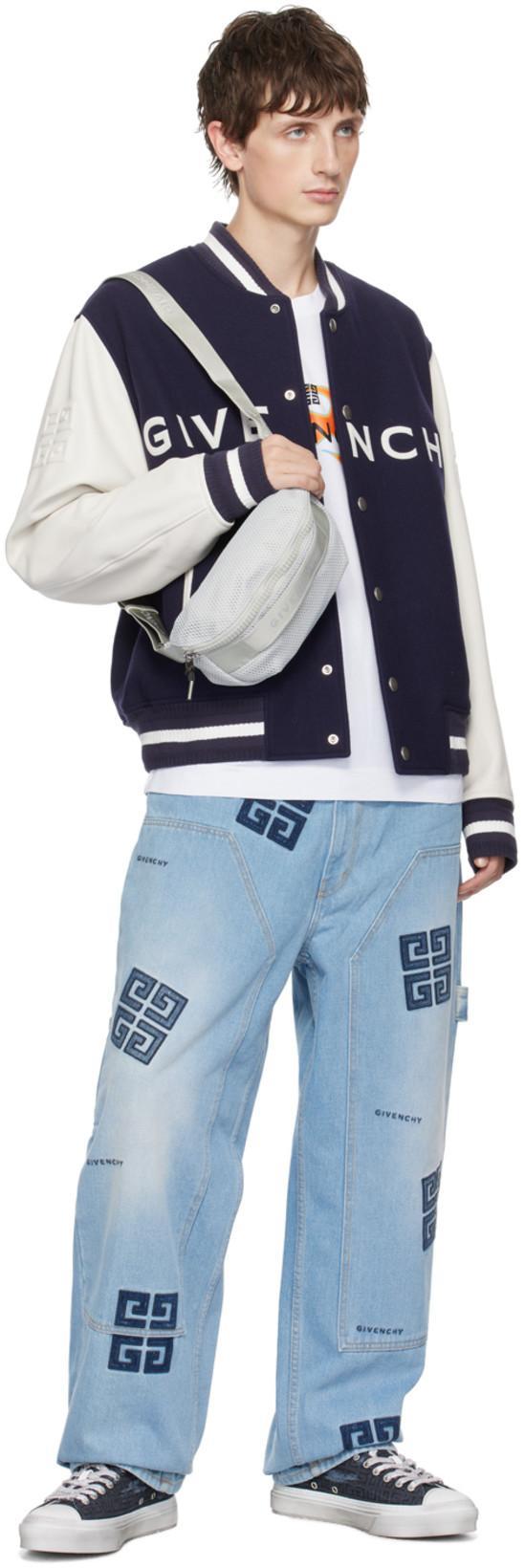 GIVENCHY Black Bomber Jacket