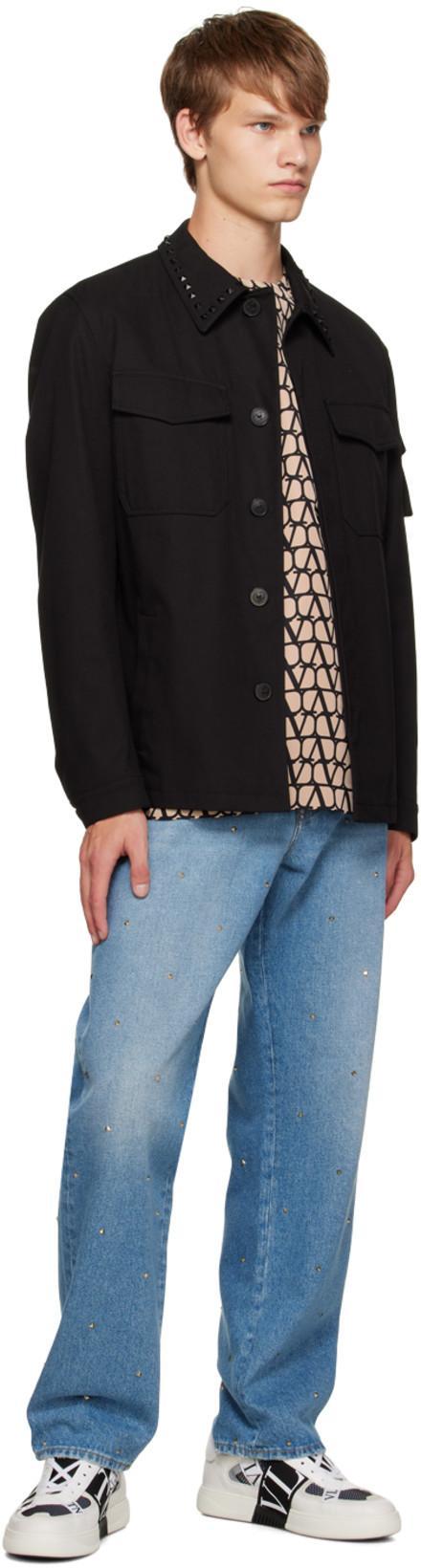 VALENTINO Toile Iconographe Print T-shirt In Cream