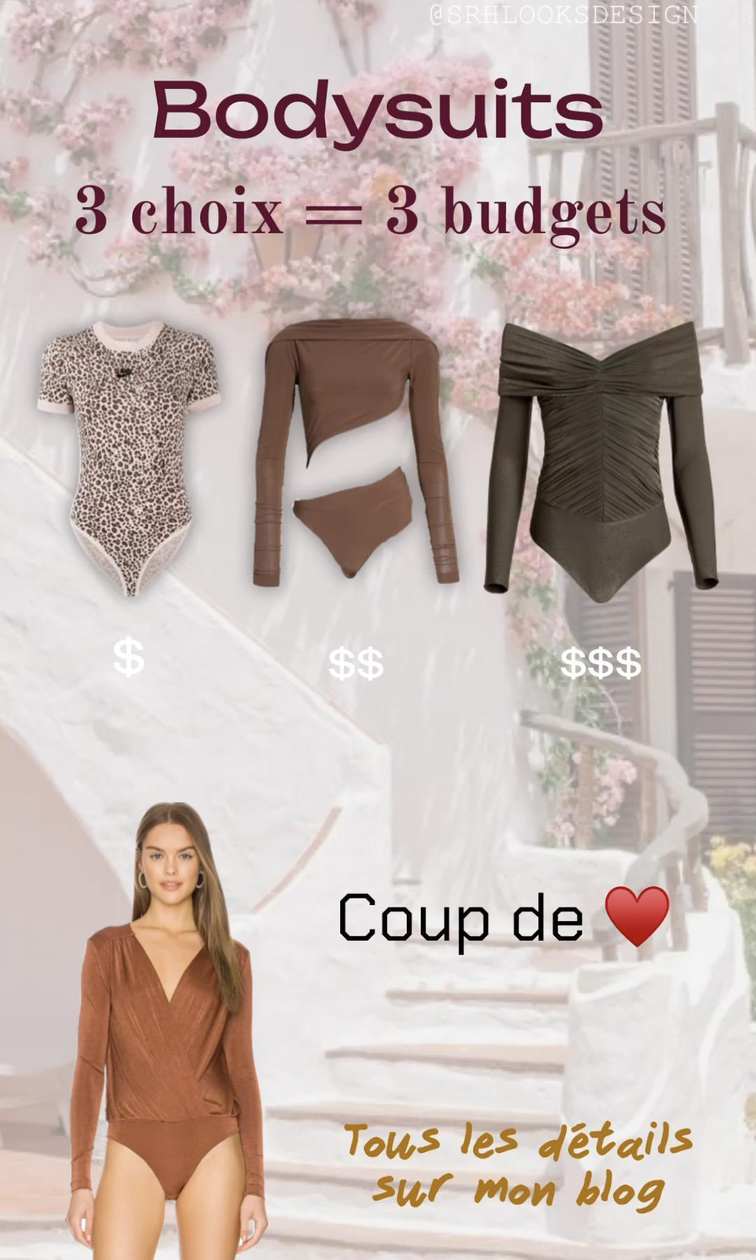 JACQUEMUS Asymmetric Cropped Bodysuit In Brown