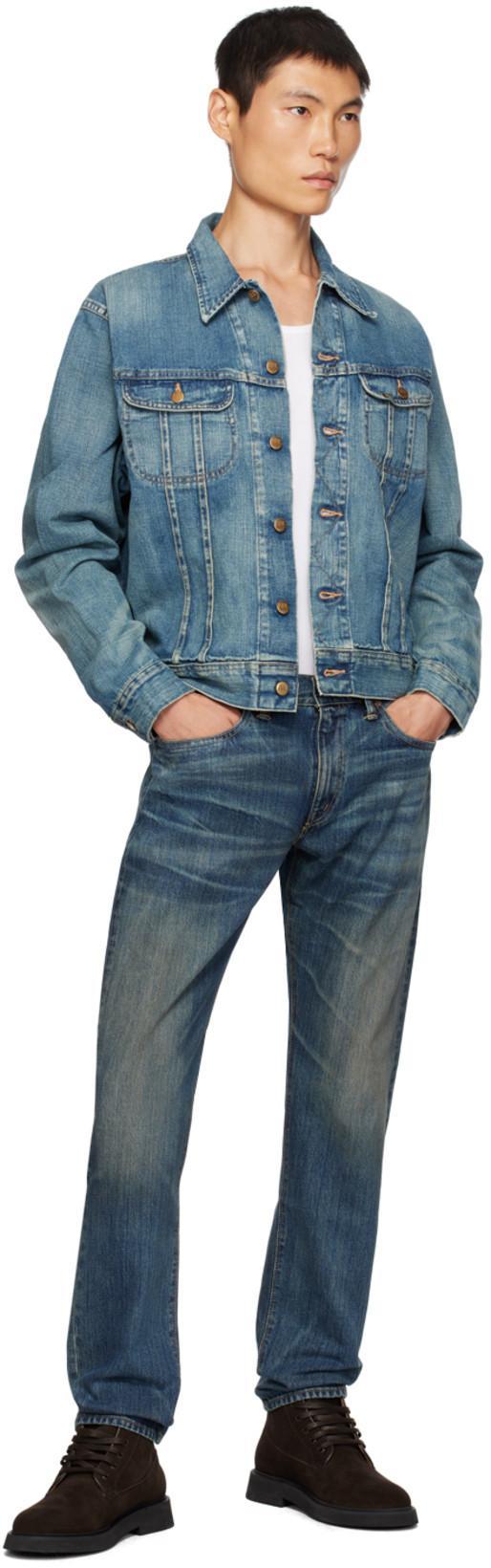 THE LETTERS White Striped Tank Top