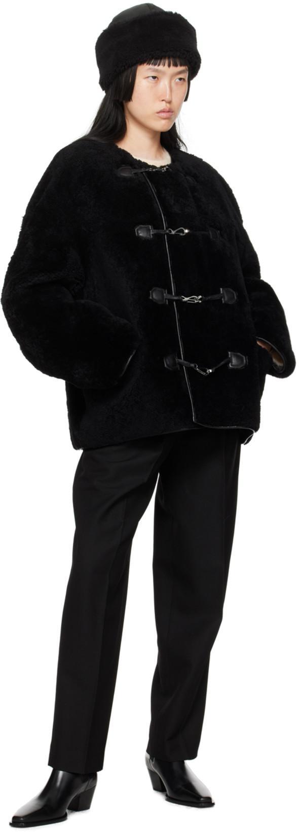 TOTÊME Toteme Woman Ankle Boots Black Size 11 Leather