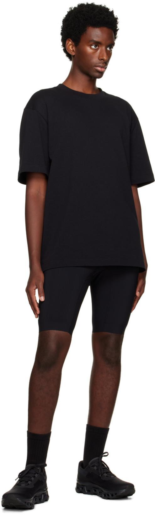 ON Cloudmster Void Rubber-trimmed Mesh Running Sneakers In Black