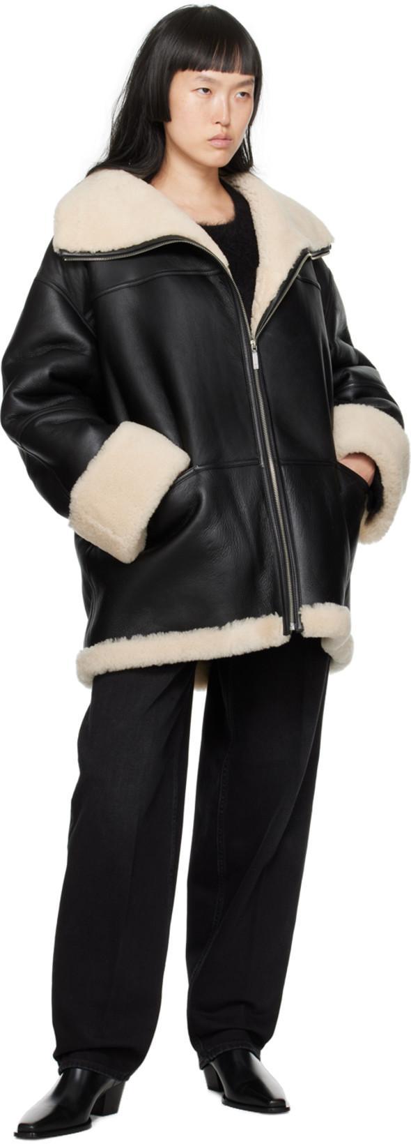 TOTÊME Toteme Woman Ankle Boots Black Size 11 Leather