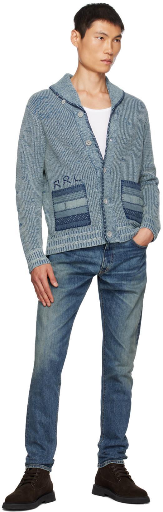 THE LETTERS White Striped Tank Top