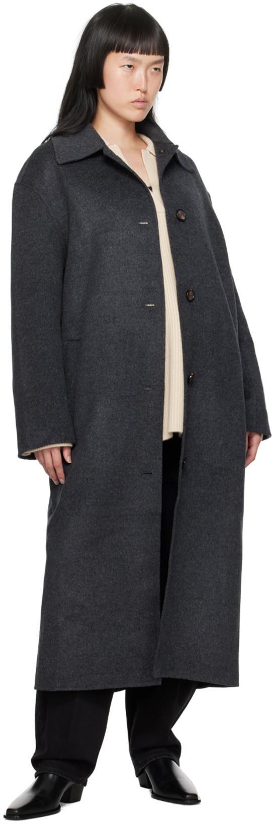 TOTÊME Toteme Woman Ankle Boots Black Size 11 Leather