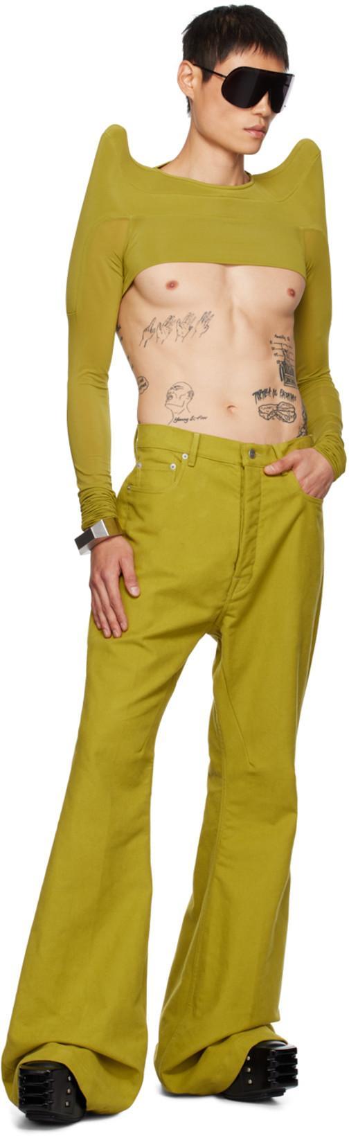 RICK OWENS 120mm Grilled Kiss 45 Boots In Black