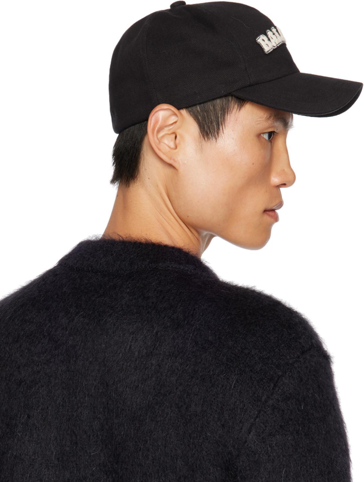 BALMAIN Logo-print Jumper In Black