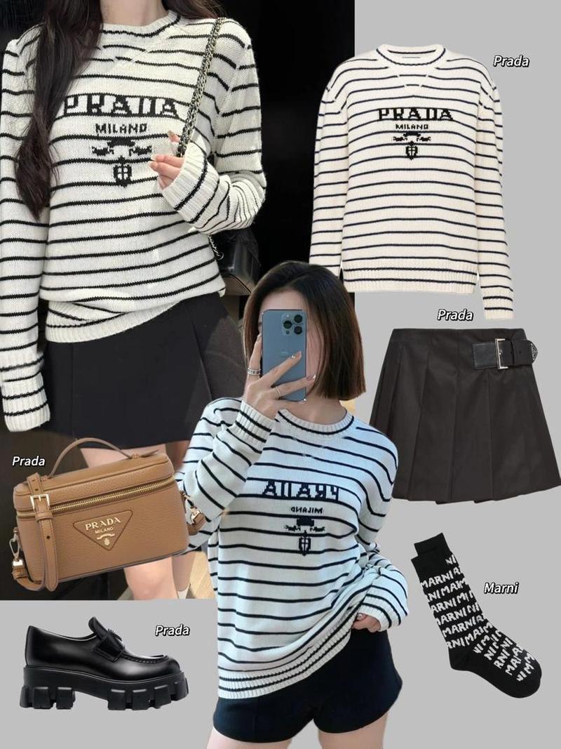 PRADA Platform Leather Triangle Logo Loafers In Black