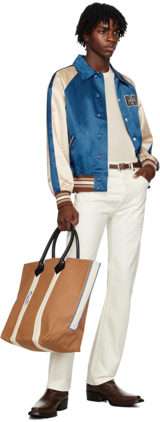 HAULIER Off-white Straight-leg Jeans In Ecru 14oz Organic Sl