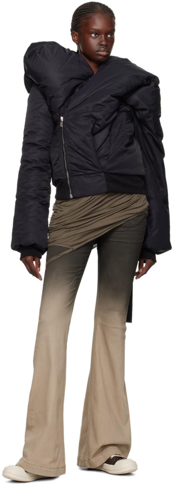 RICK OWENS DRKSHDW Women Doll Bomber In 09 Black