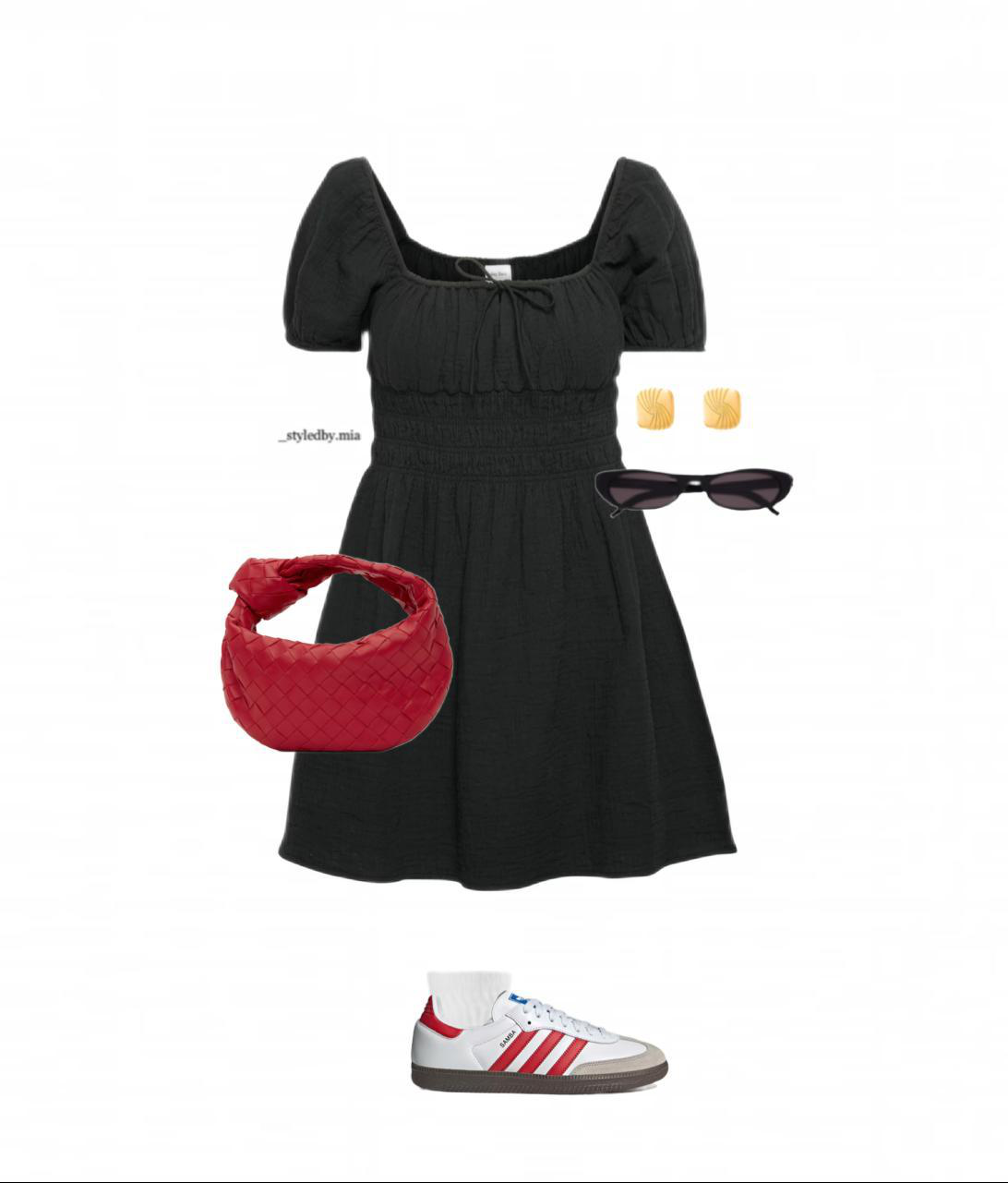 HEAVEN MAYHEM Wind Earrings In Gold