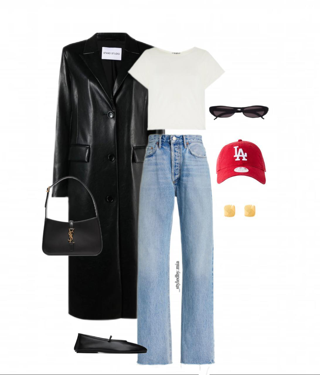 THE ROW 10mm Elastic Ballet Leather Flats In Black